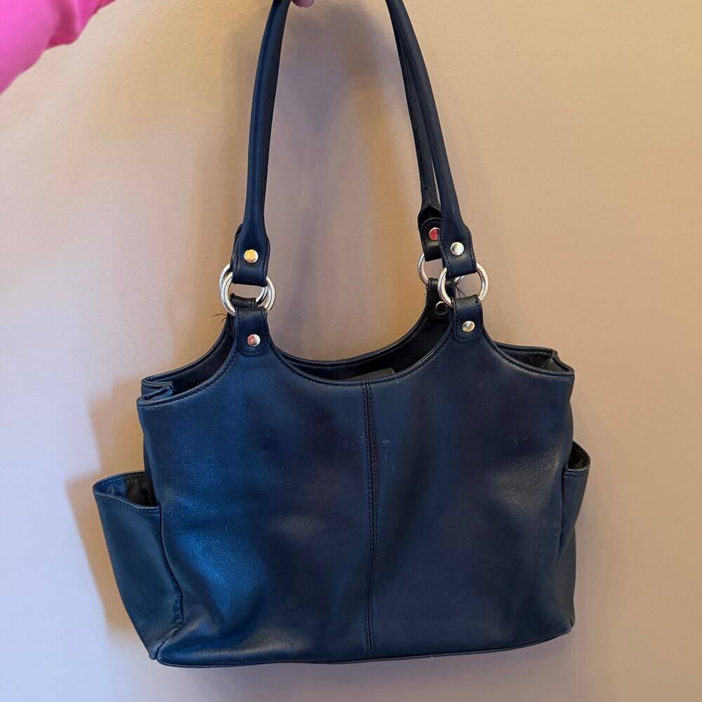 Vintage Y2K Giani Bernini Leather Shoulder Bag